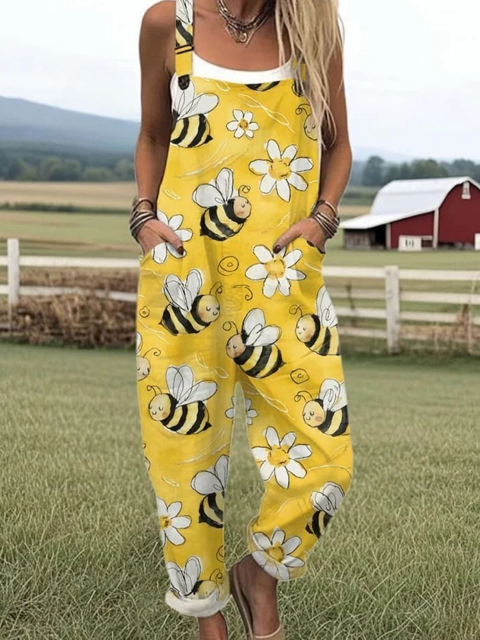 Karo™ Jumpsuit – Vintage Ease