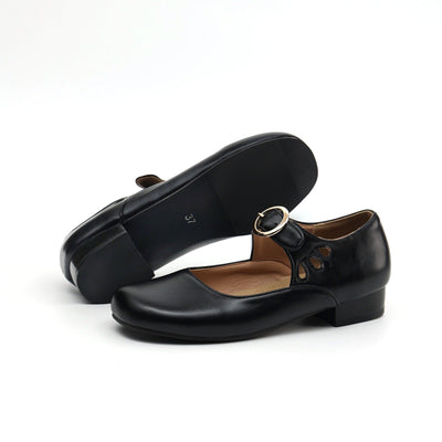 Mary | Orthopaedic Leather Flats