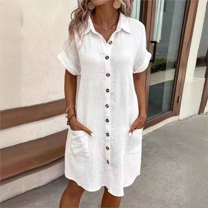 Carol™ - Short Sleeve Dress