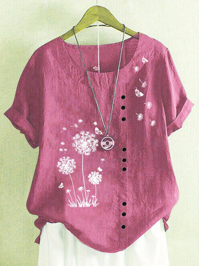 Hermione™ – Dandelion Print Blouse