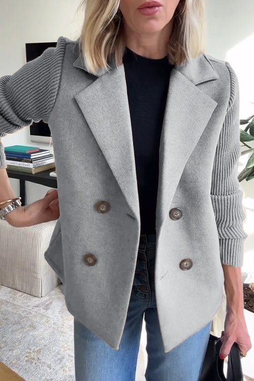 Amora - Elegant Knit Perfect Blazer