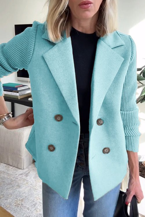 Amora - Elegant Knit Perfect Blazer