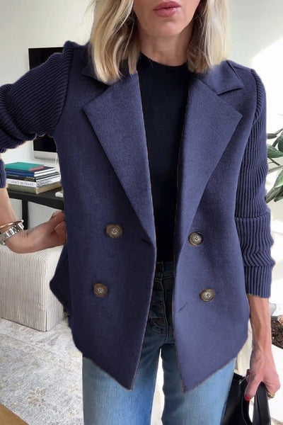 Amora - Elegant Knit Perfect Blazer