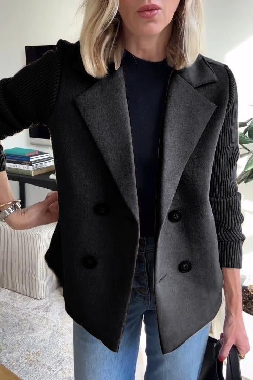 Amora - Elegant Knit Perfect Blazer