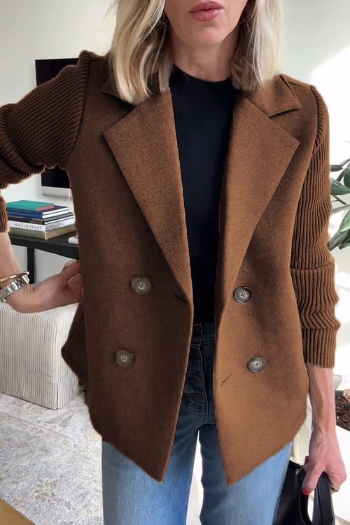 Amora - Elegant Knit Perfect Blazer