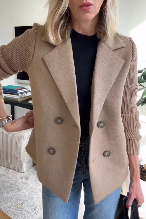 Amora - Elegant Knit Perfect Blazer