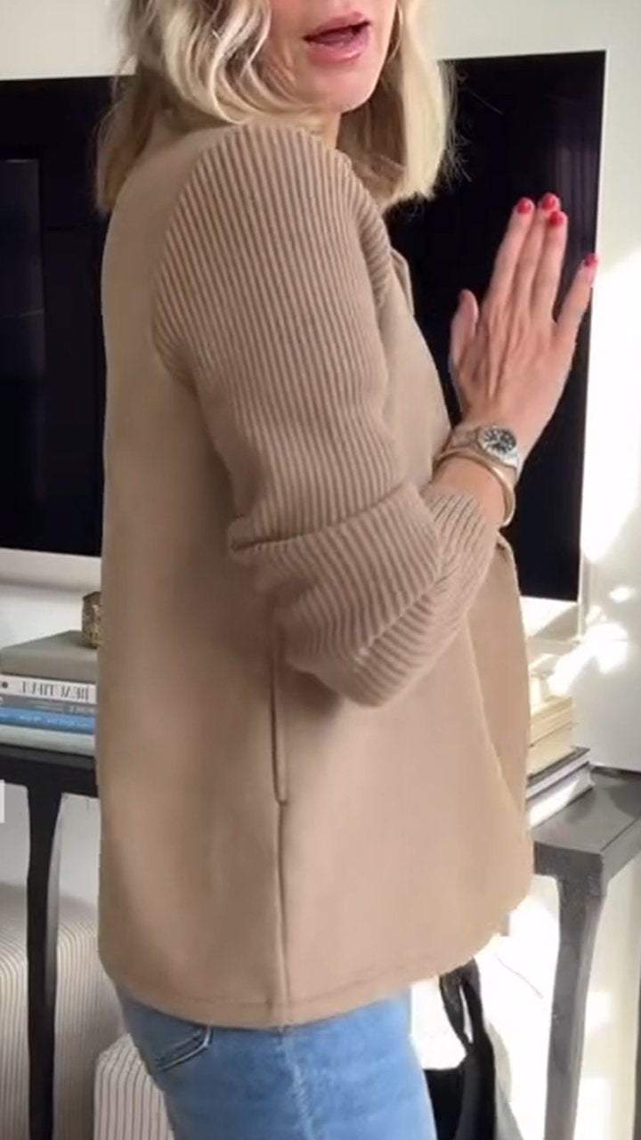 Amora - Elegant Knit Perfect Blazer