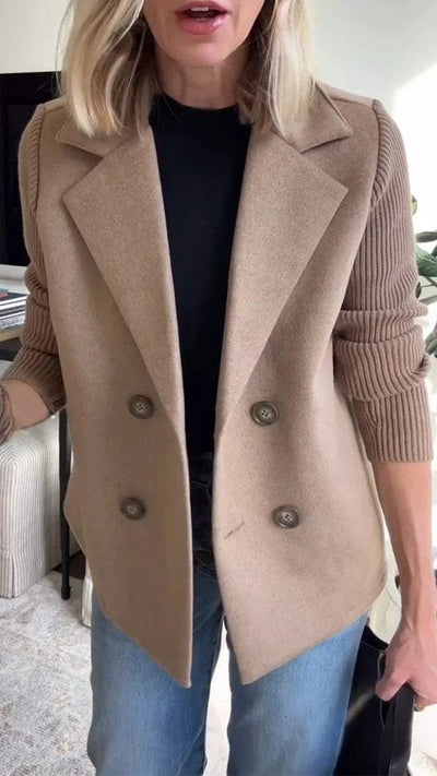 Amora - Elegant Knit Perfect Blazer