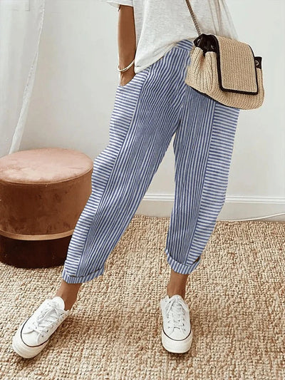 Rory™ – Striped Relaxed Trouser