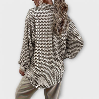 Ashley™ Vintage Long-Sleeve Blouse