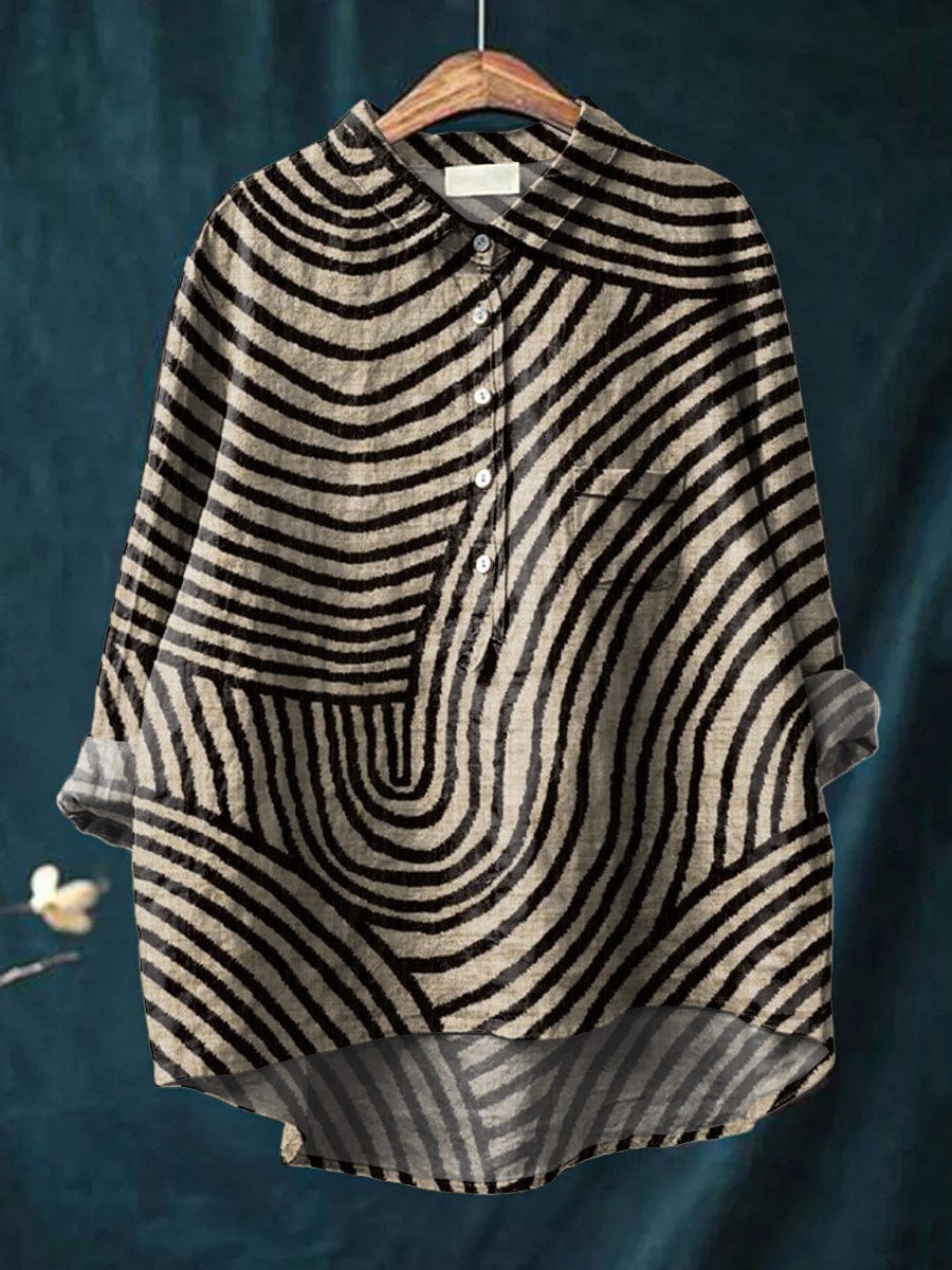 Melinda™ Linen Blouse