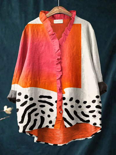 Melinda™ Linen Blouse