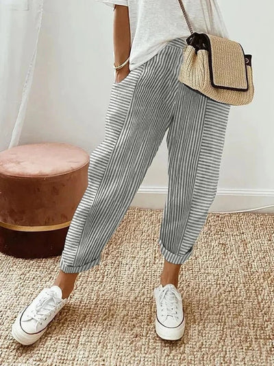 Rory™ – Striped Relaxed Trouser