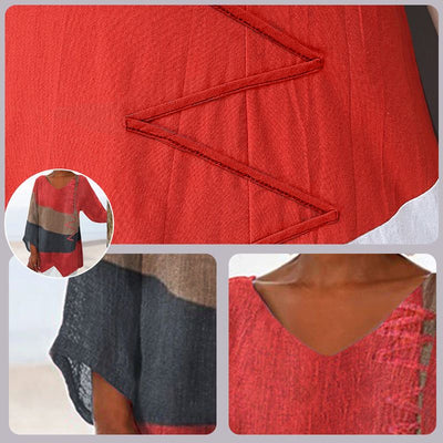Hélène™ – Artistic V-Neck Tunic