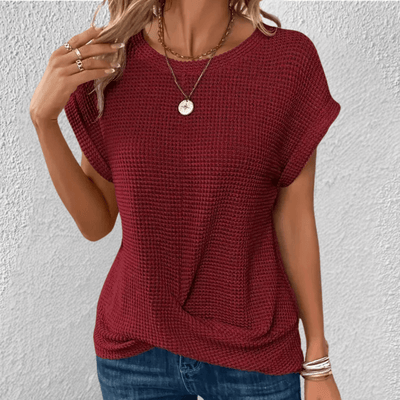 Luna™ Waffle-Knit Top