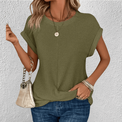 Luna™ Waffle-Knit Top