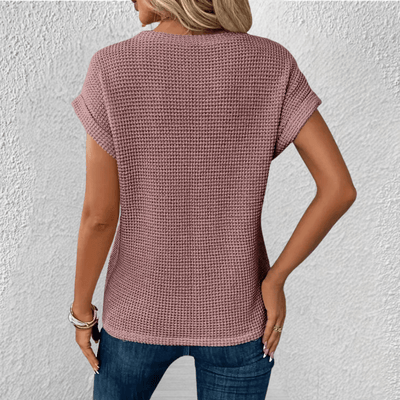 Luna™ Waffle-Knit Top