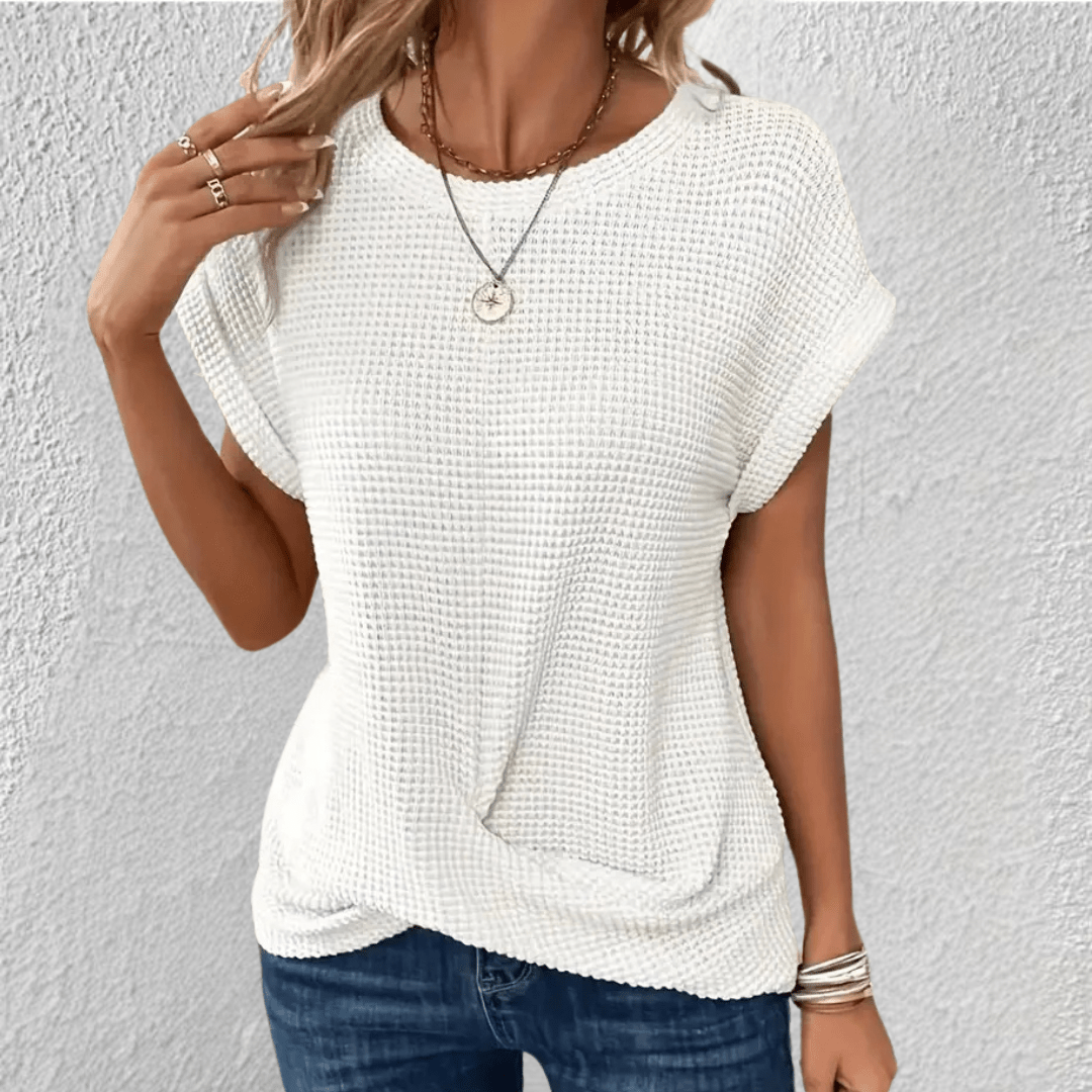Luna™ Waffle-Knit Top