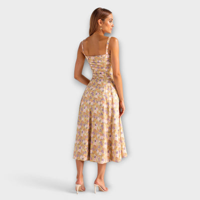 Kiana – Corset Midi Dress
