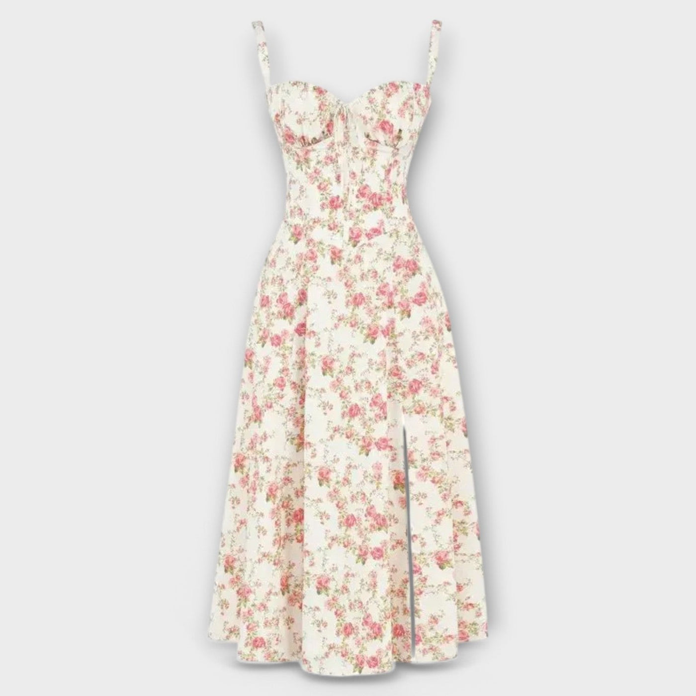Kiana – Corset Midi Dress