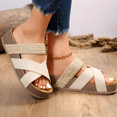 Marley™ – Woven Platform Sandals